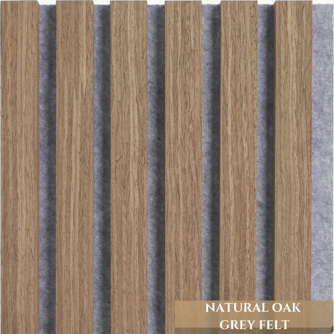 Free sample box | Acoustic slat wall panel | 6  panels per box
