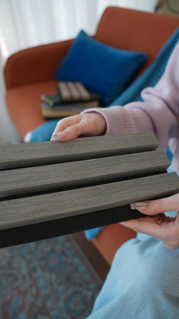 Free sample box | Acoustic slat wall panel | 6  panels per box