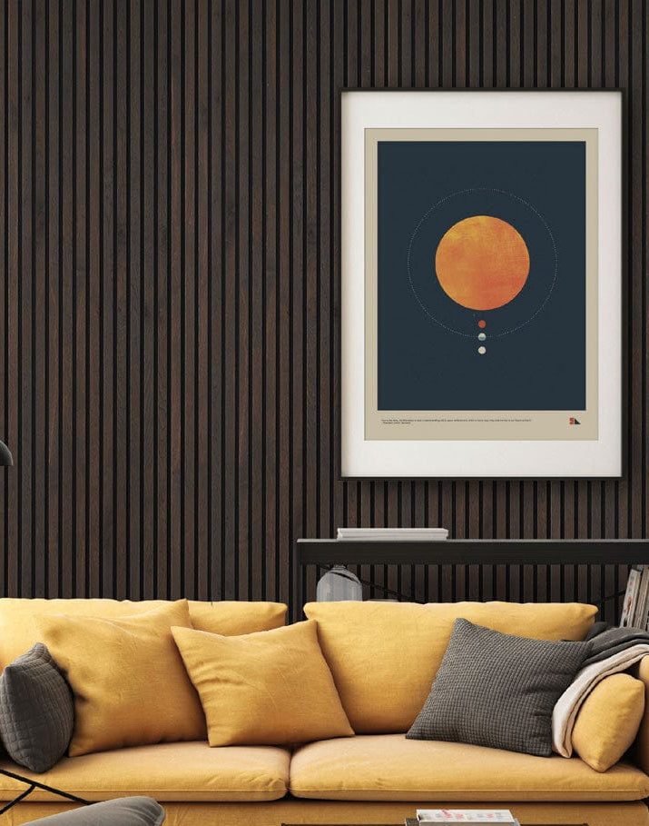 Wooden Wall Panel | Smoked Walnut | Luxury 3-sided Wood Veneer