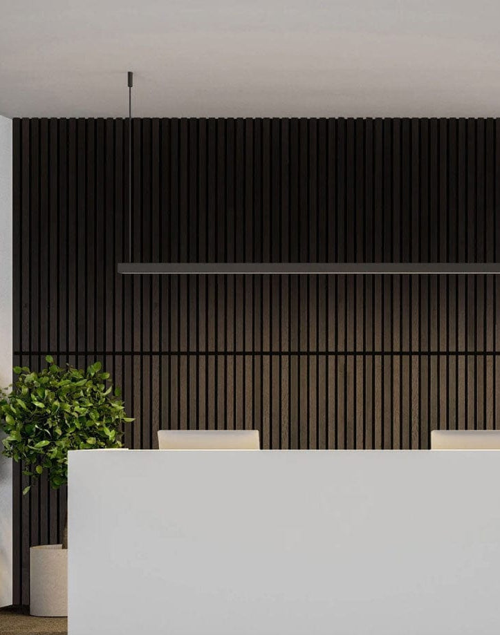 Wooden Wall Panel | Smoked Walnut | Luxury 3-sided Wood Veneer