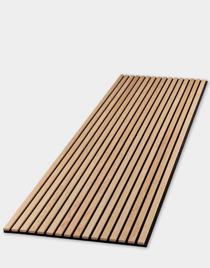 Natural Oak Wall Panel | Luxury 3-Sided Wood Veneer