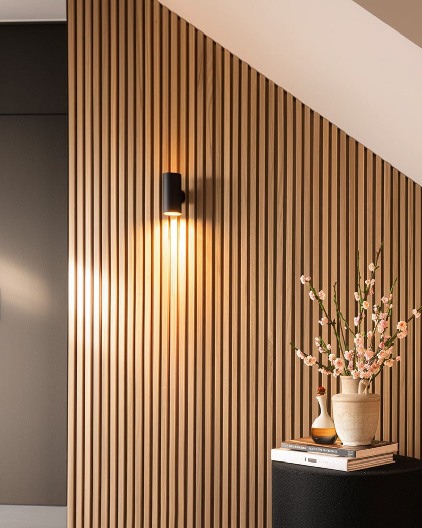 Natural Oak Wall Panel | Luxury 3-Sided Wood Veneer